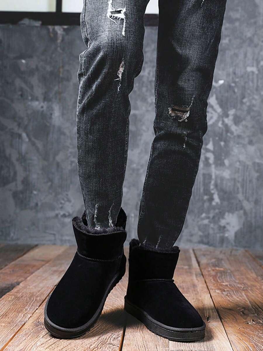 SHEIN CZARNE ŚNIEGOWCE MIŚ W01__45
