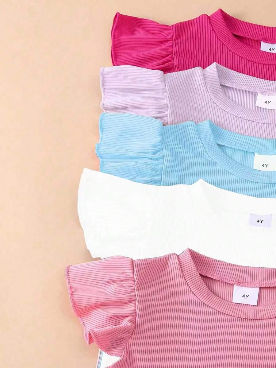 SHEIN BLUZKA SPODENKI 10-PACK S06__122-128