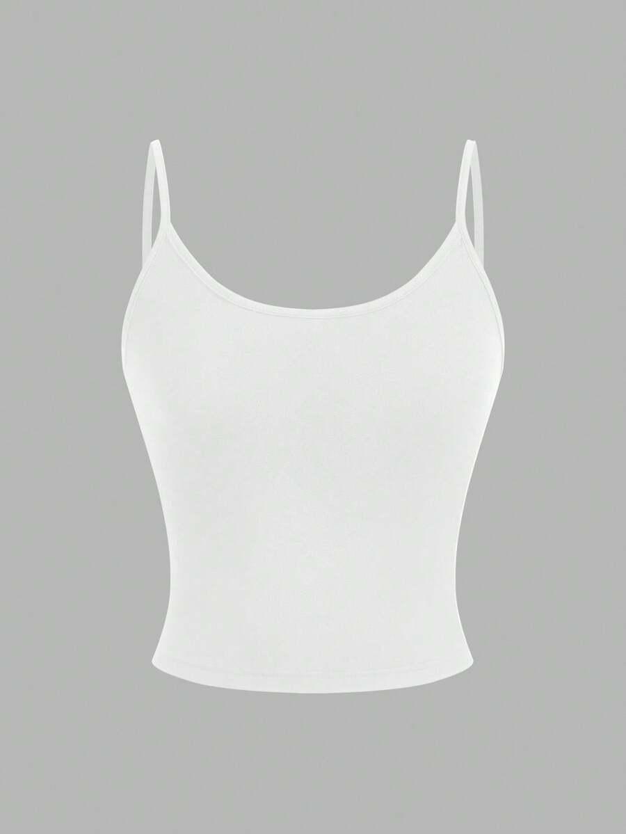 SHEIN TOP NA RAMIĄCZKACH 4-PACK S06__M
