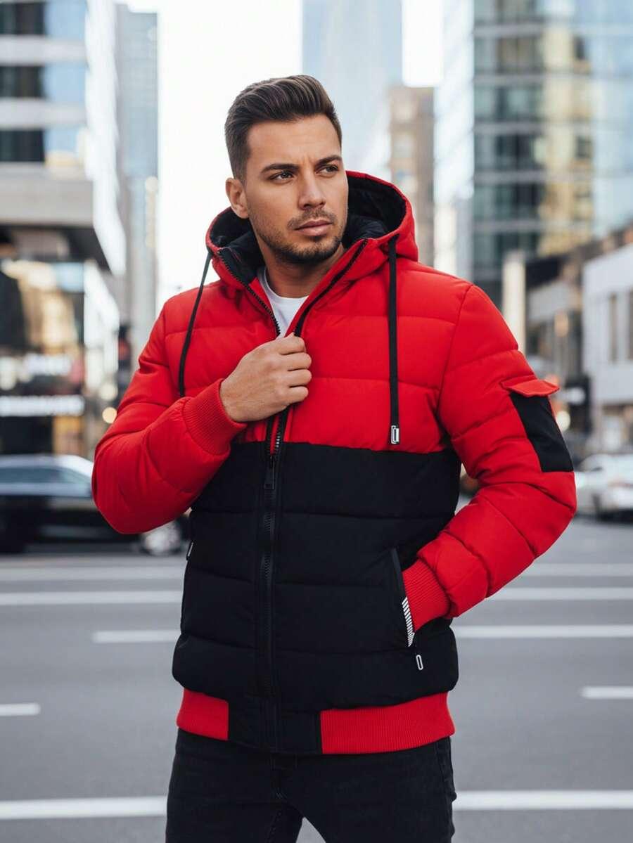 SHEIN PIKOWANA KURTKA KAPTUR W01__L