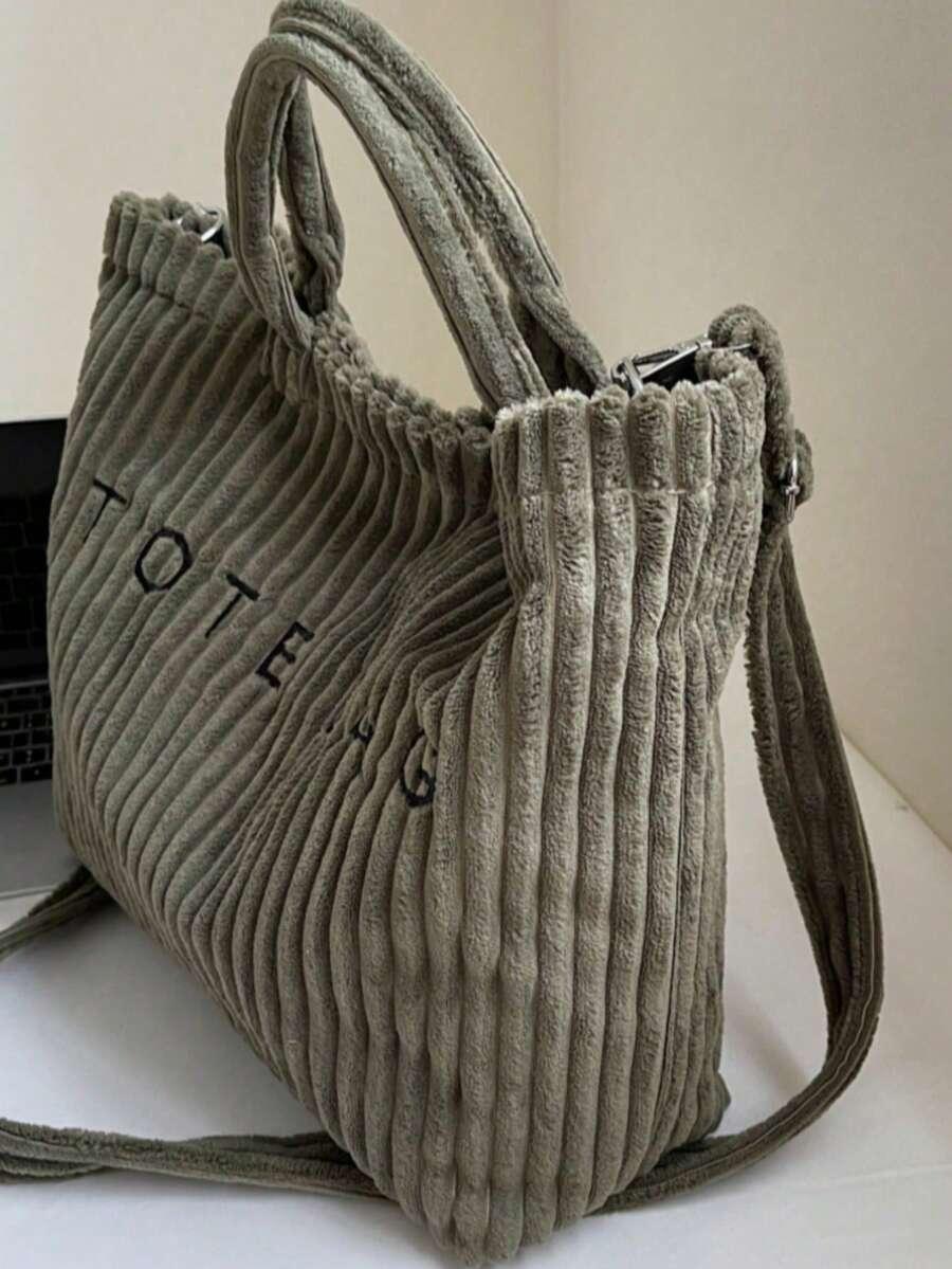 SHEIN ZIELONA TOREBKA NA RAMIĘ S07__44X12X30CM