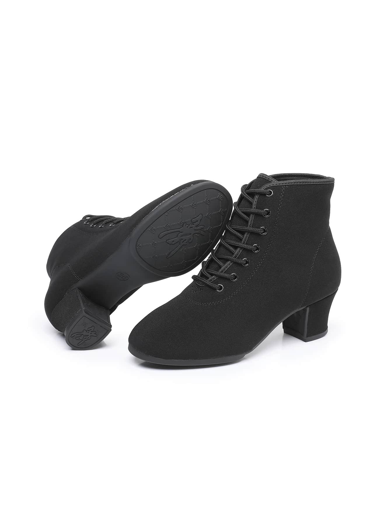 SHEIN CZARNE SZNUROWANE BOTKI W01__36,5