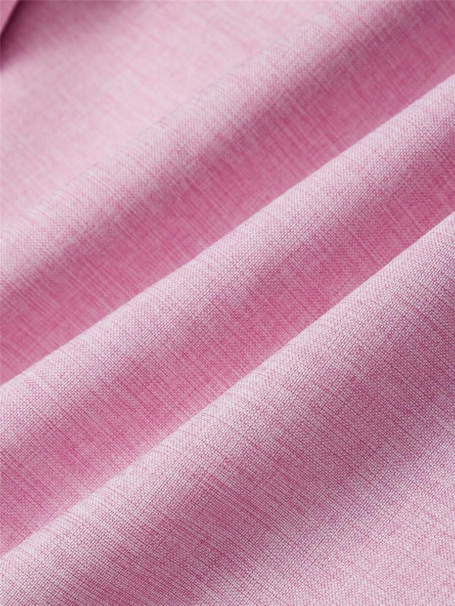 SHEIN RÓŻOWA MIDI SUKIENKA S06__S