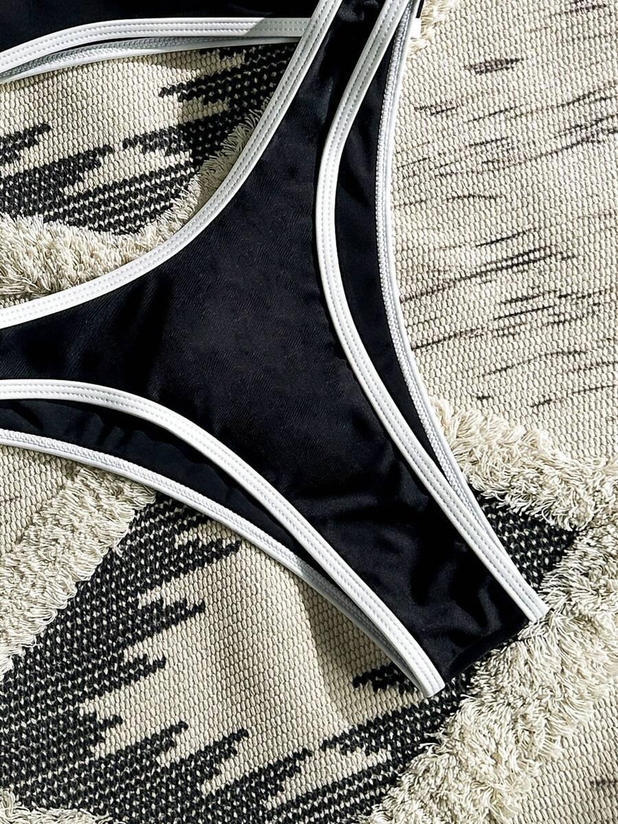 SHEIN DWUCZĘŚCIOWY STRÓJ KĄPIELOWY S09__XL