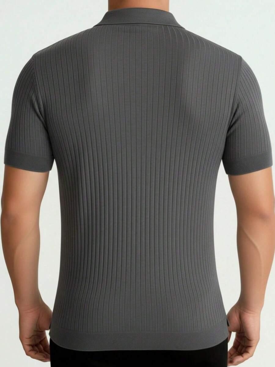 GRDR SZARA KOSZULKA POLO S06__L