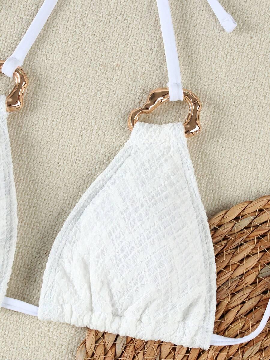 SHEIN DWUCZĘŚCIOWY STRÓJ KĄPIELOWY SPÓDNICA KOMPLET S09__XS