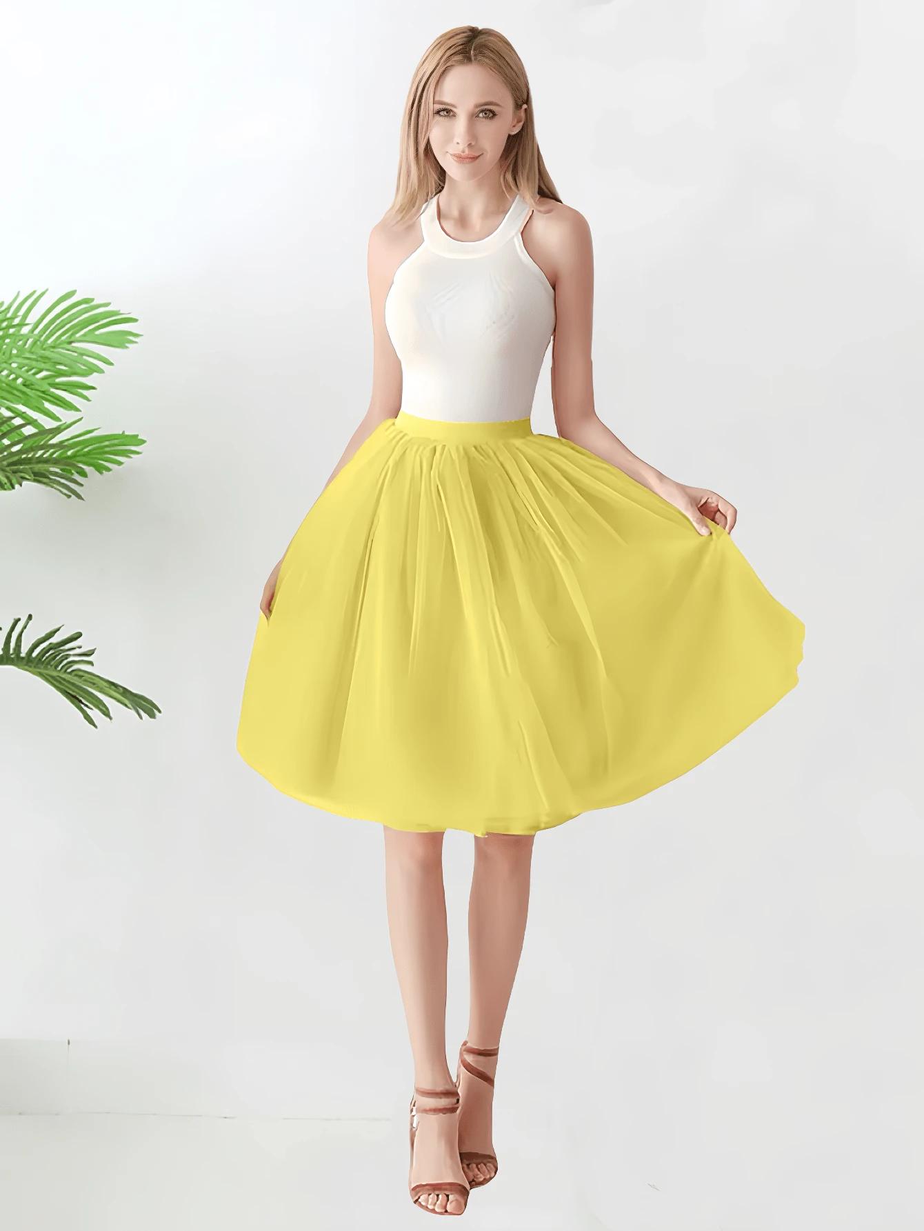 SHEIN RÓŻOWA SPÓDNICA TIUL S06__OS