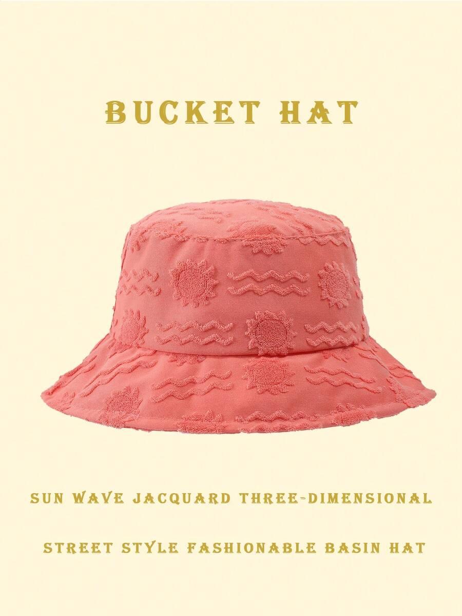 SHEIN KAPELUSZ BUCKET TEKSTURA S07__OS