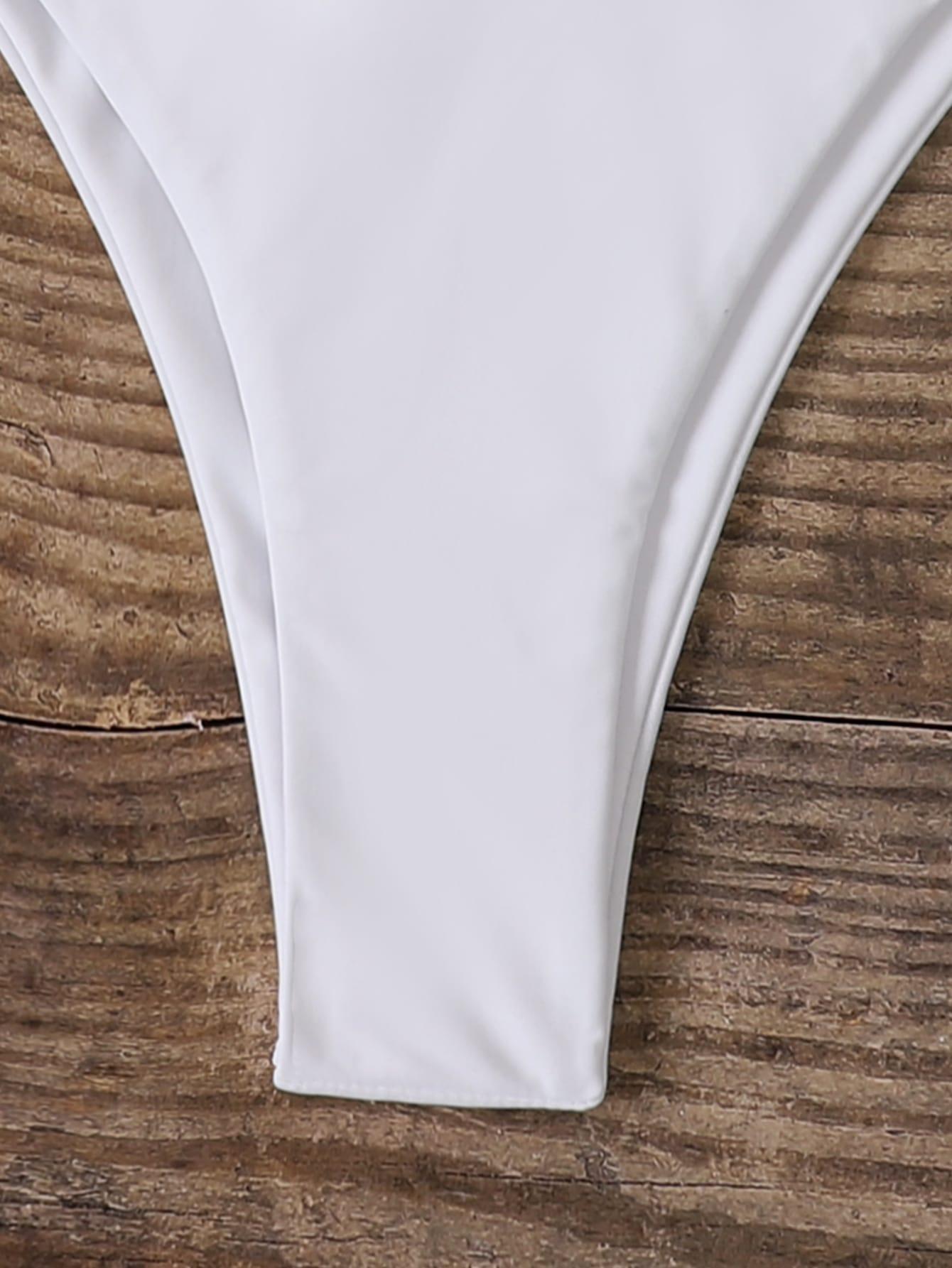 SHEIN DWUCZĘŚCIOWY STRÓJ KĄPIELOWY S09__M