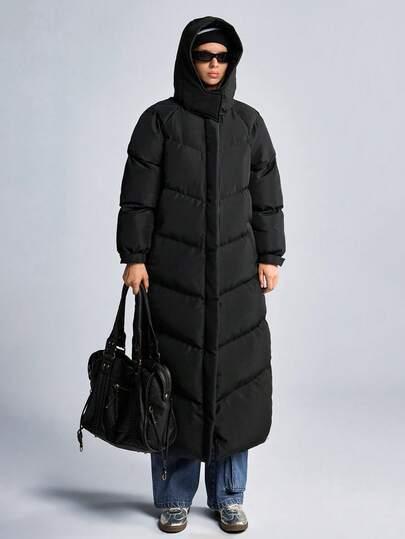 SHEIN CZARNA PIKOWANA KURTKA W01__M