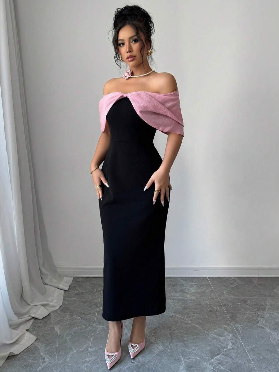 MODELYN MAXI SUKIENKA ODKRYTE RAMIONA S06__XL