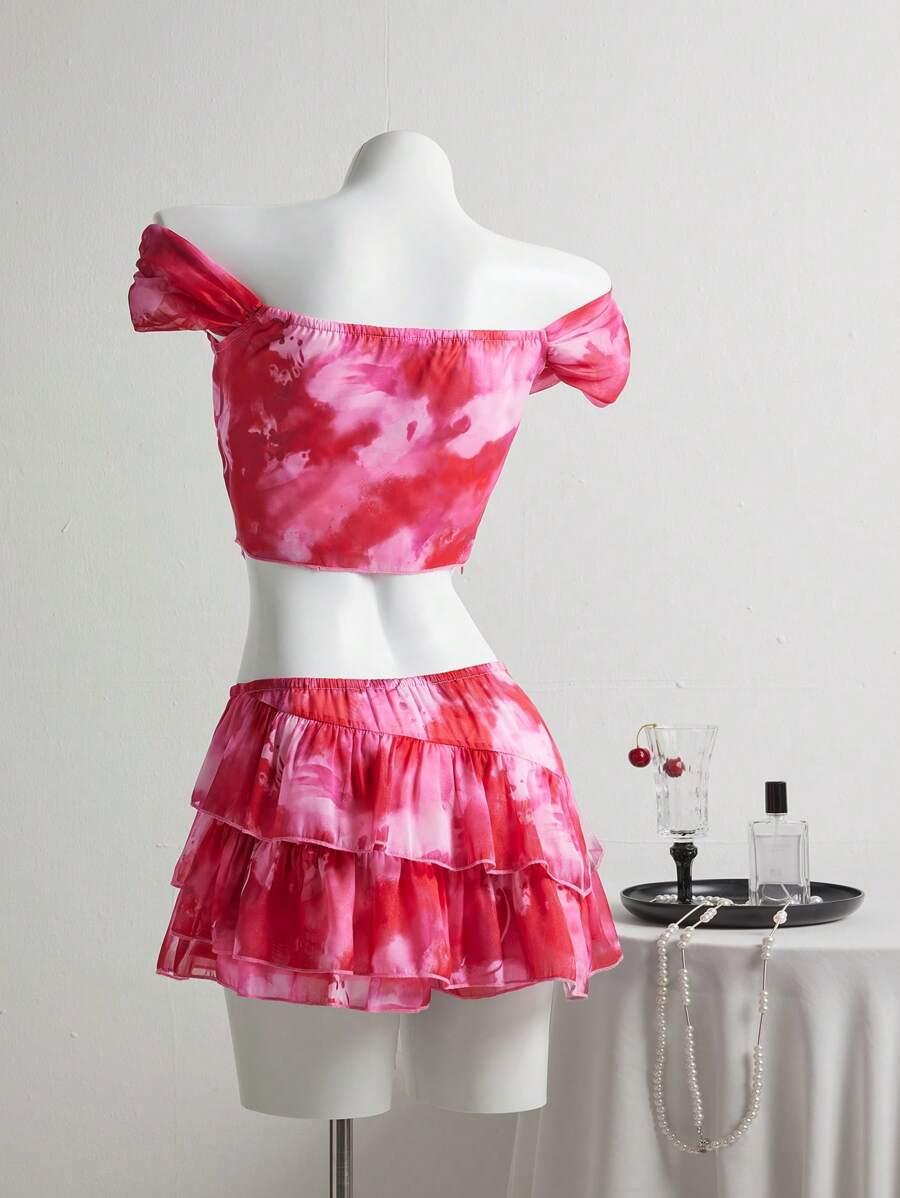 SHEIN TOP ODKRYTE RAMIONA S06__S