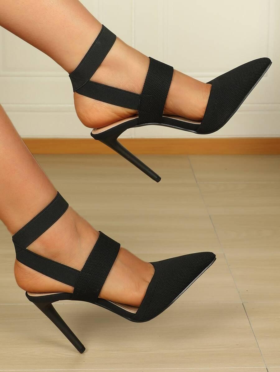 SHEIN CZARNE CZÓŁENKA OBCAS S06__37