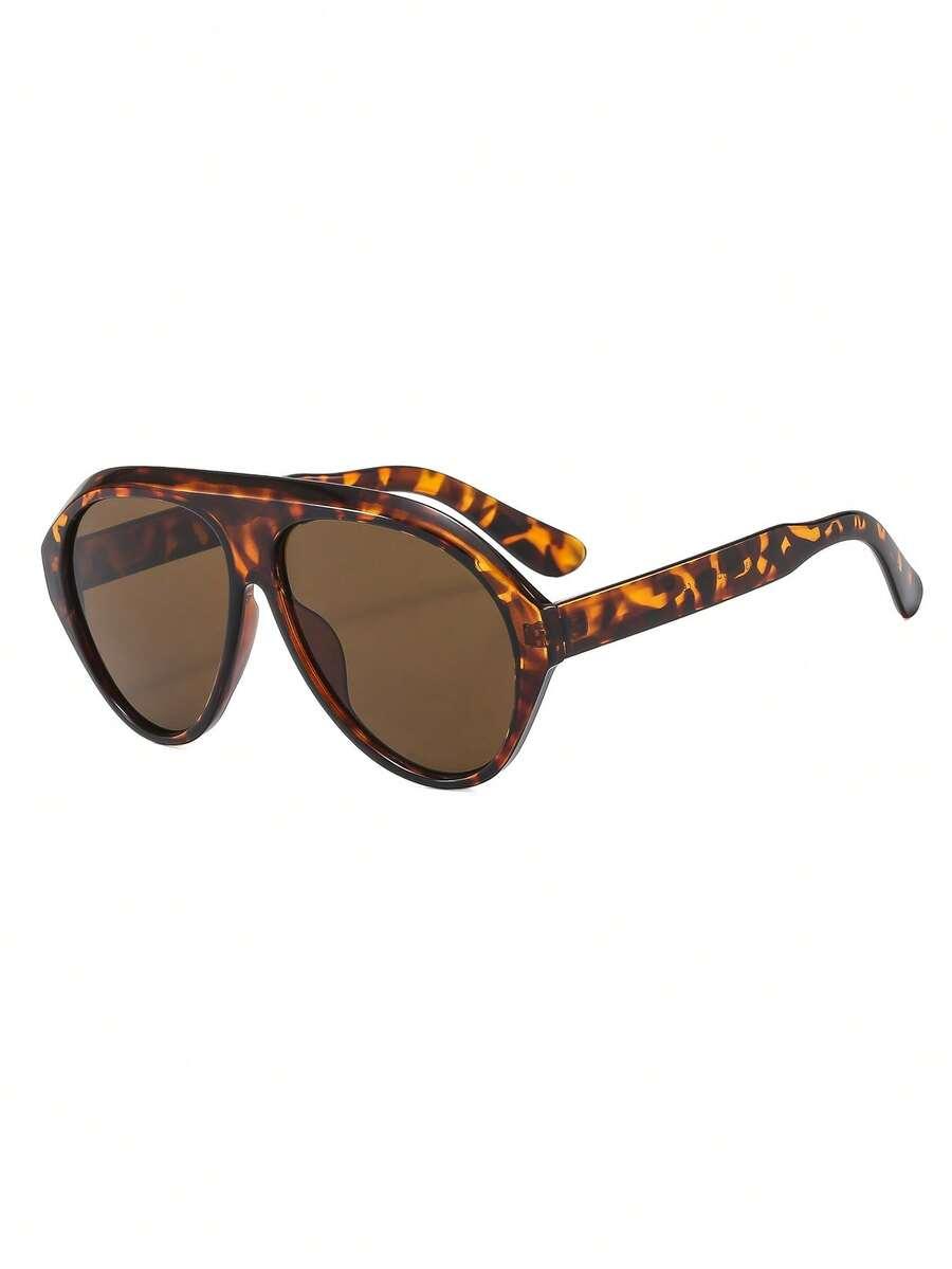 SHEIN OKULARY PRZECIWSŁONECZNE ANIMAL PRINT S07