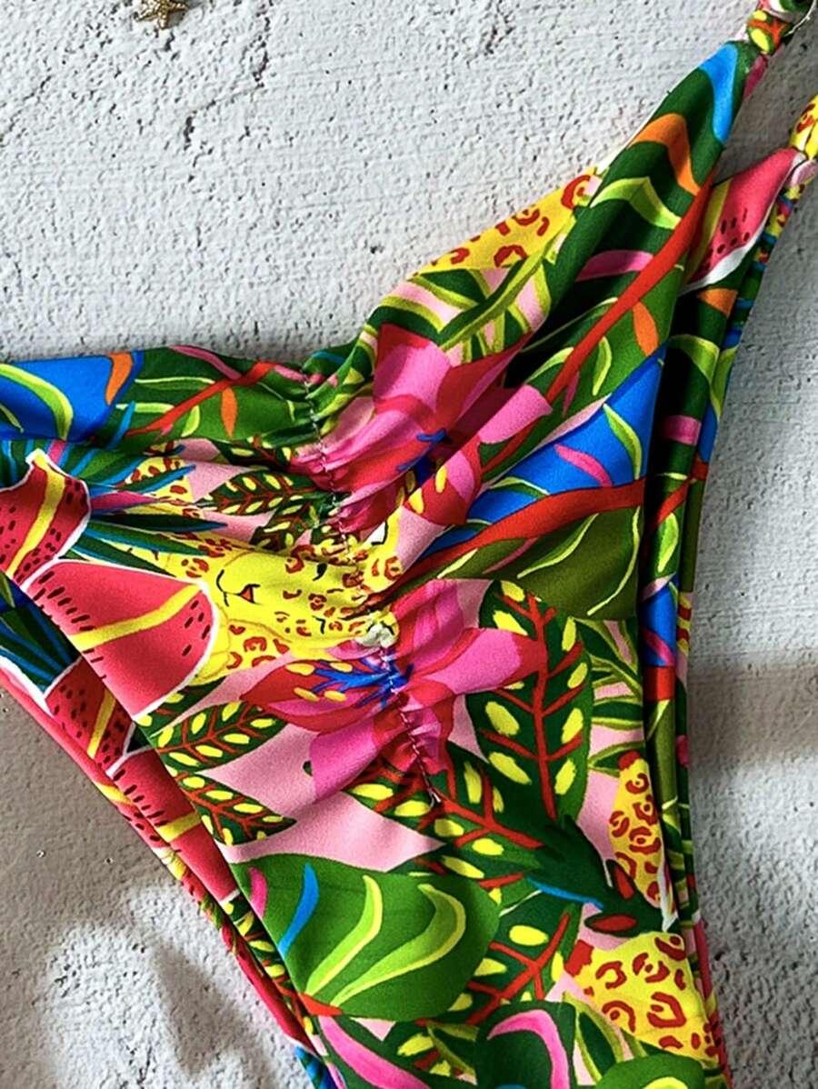 SHEIN DWUCZĘŚCIOWY STRÓJ KĄPIELOWY S09__S