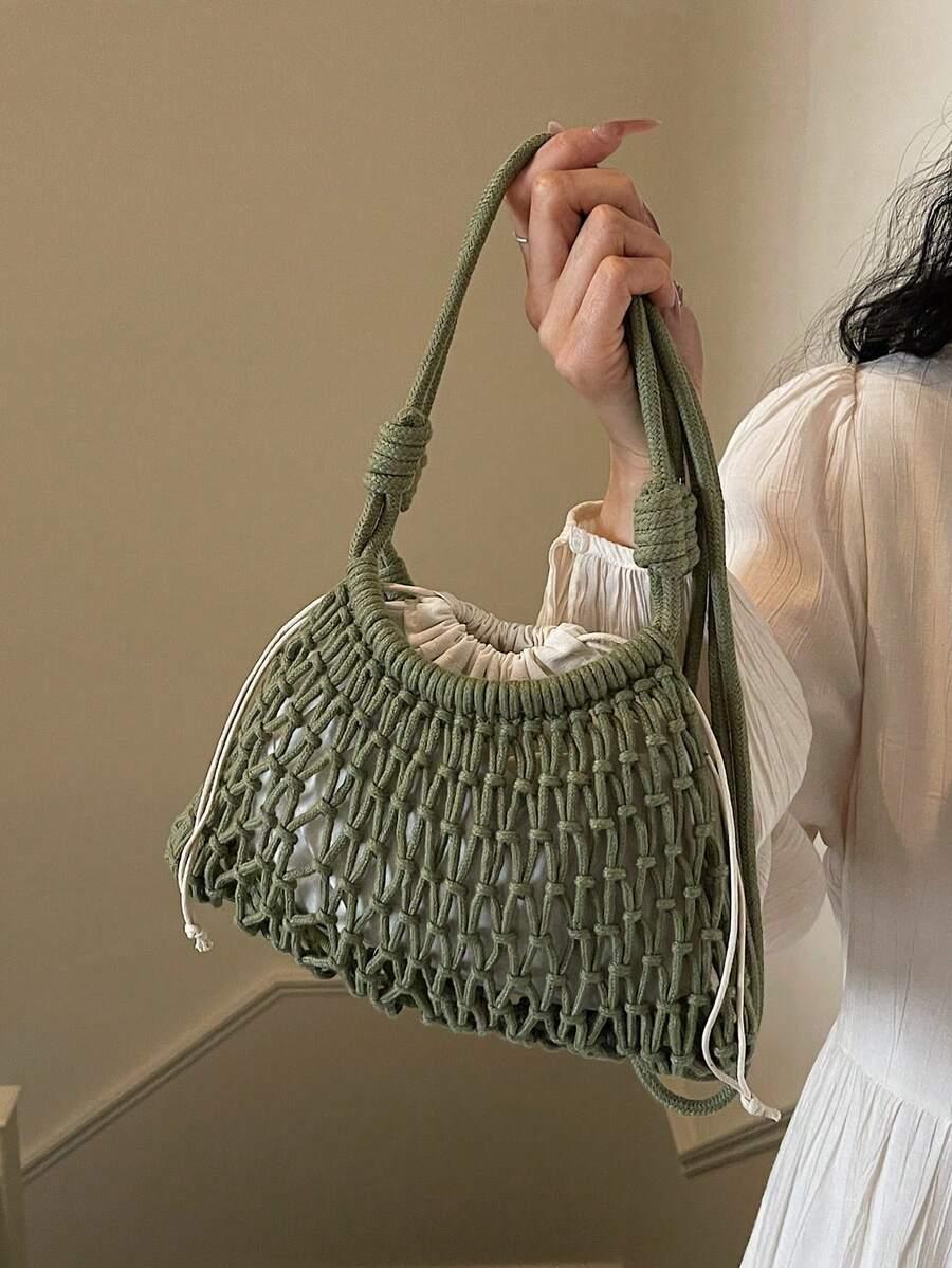 SHEIN ZIELONA TOREBKA WOREK S07__13X23