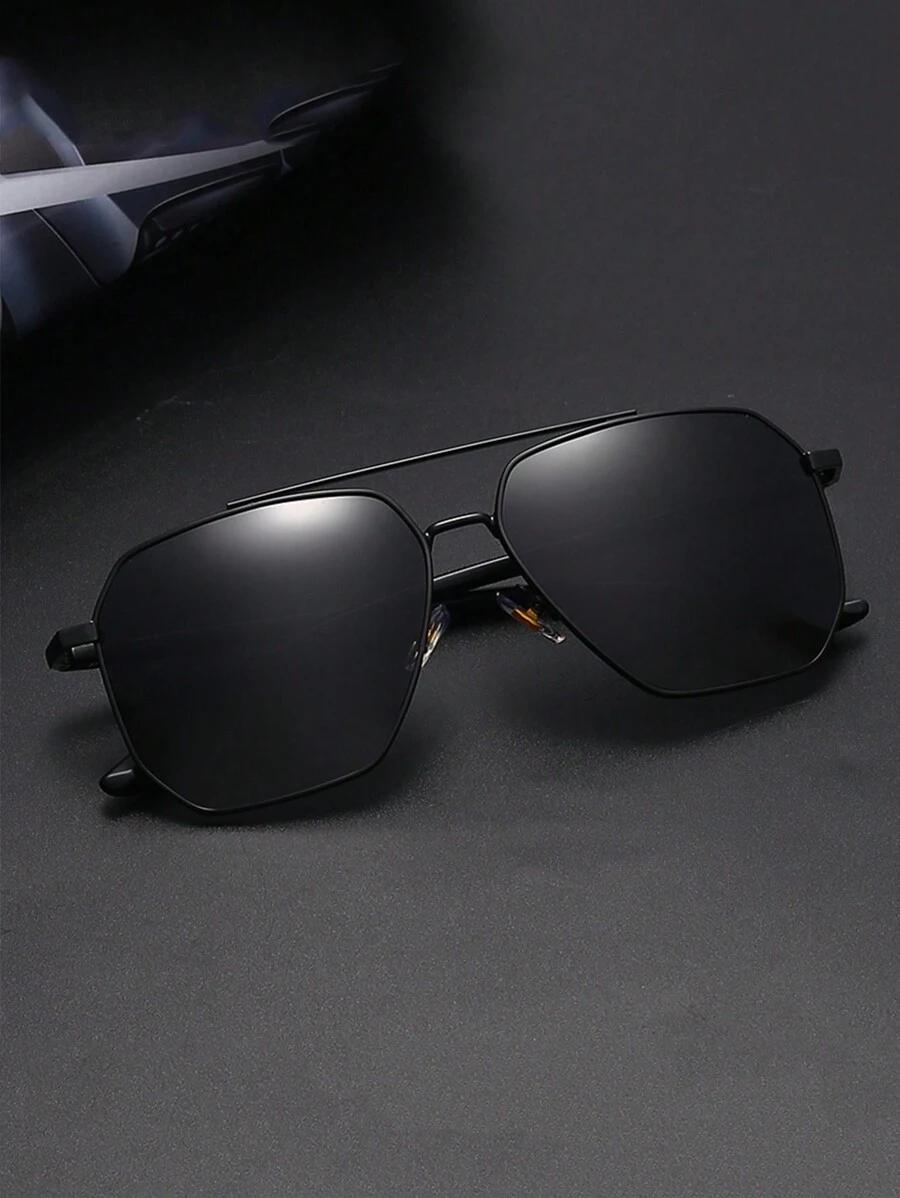 SHEIN CZARNE OKULARY PRZECIWSŁONECZNE S07