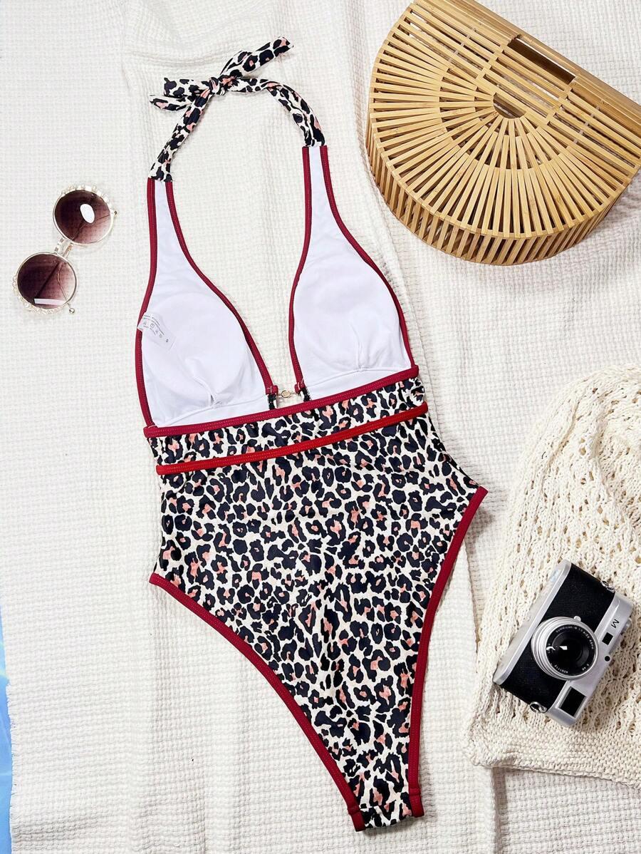SWIM CHICCIA JEDNOCZĘŚCIOWY STRÓJ KĄPIELOWY ANIMAL PRINT S09__S