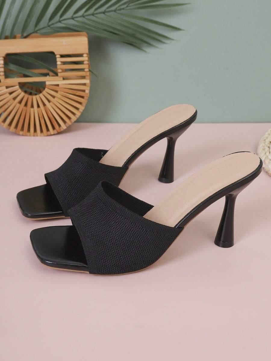SHEIN CZARNE KLAPKI OBCAS S06__38