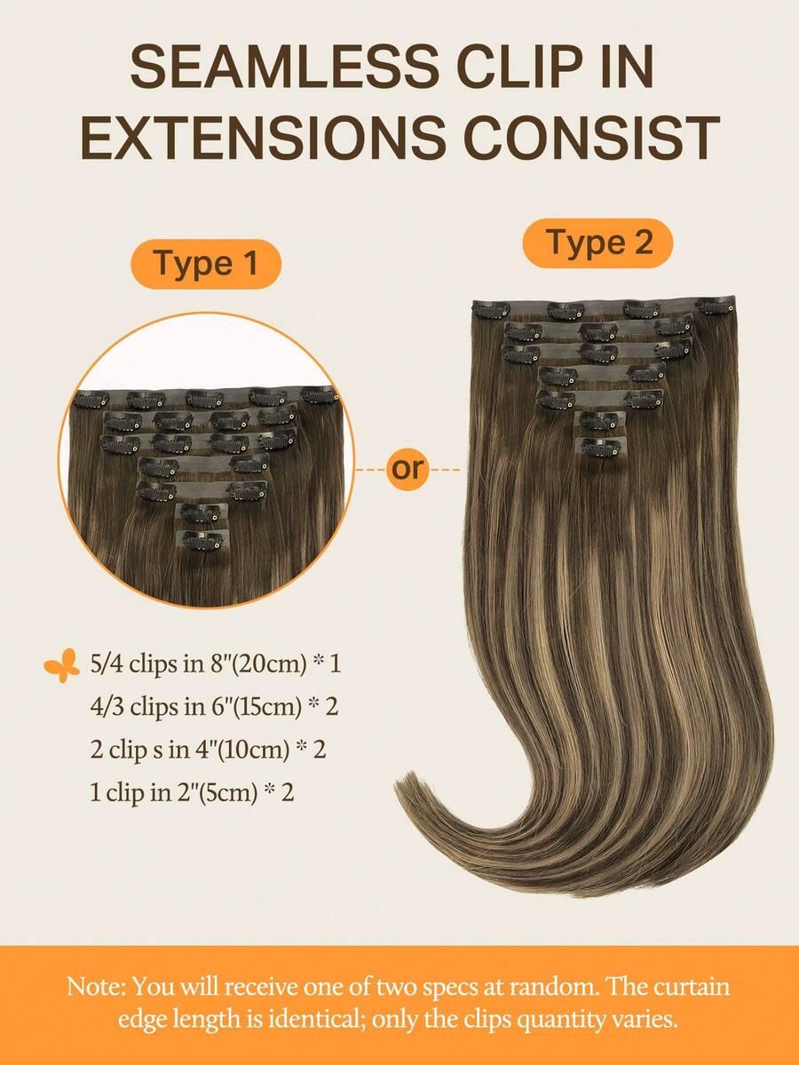SHEIN WŁOSY PASMA CLIP IN S07__50CM