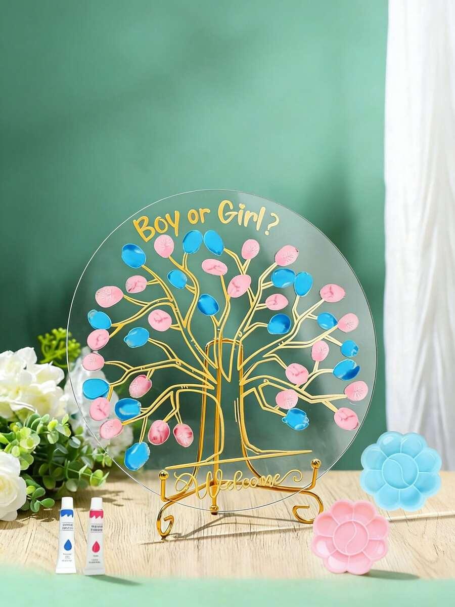 SHEIN DRZEWKO DEKORACJA NA BABY SHOWER S07