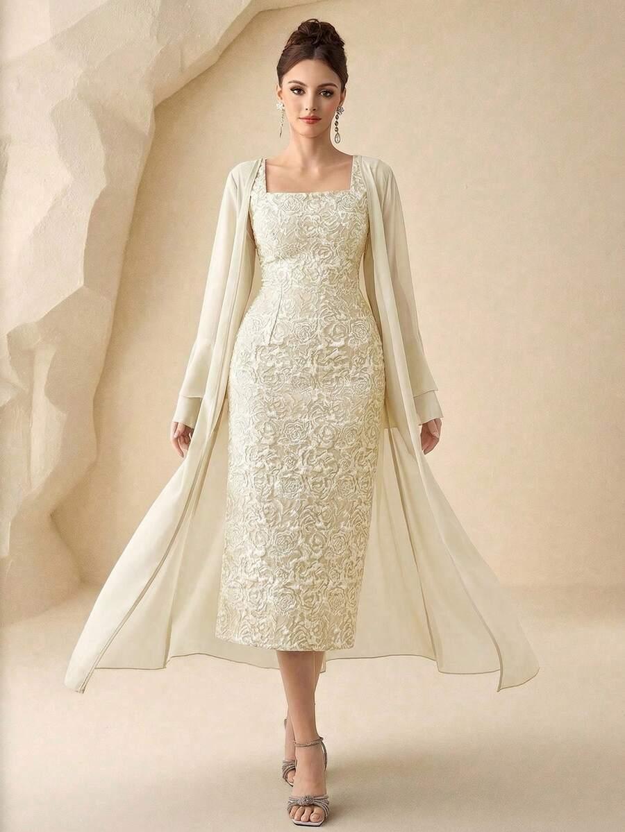 MODELYN KOMPLET MIDI SUKIENKA NARZUTKA S06__S