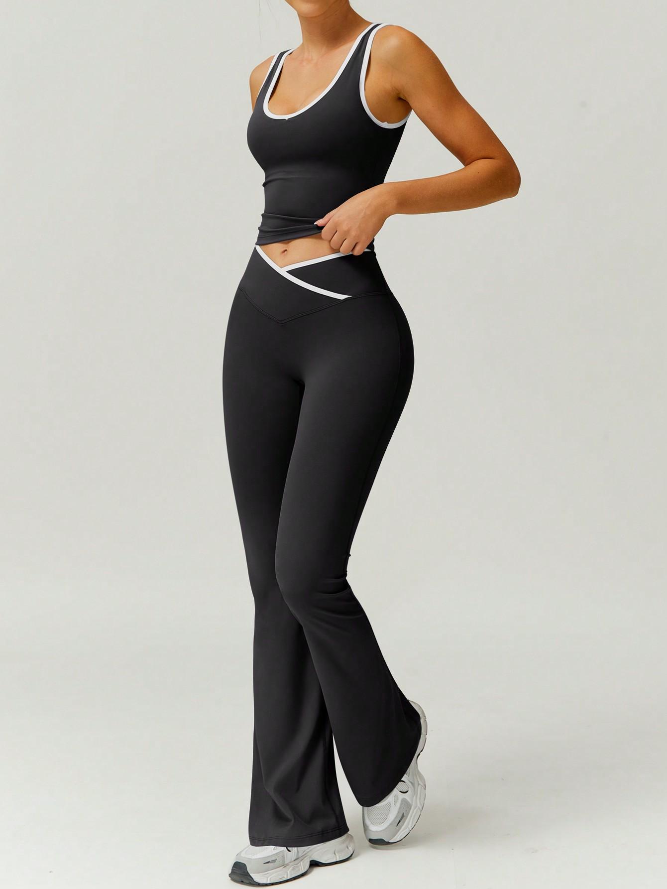 SHEIN TOP SPODNIE KOMPLET S06__M