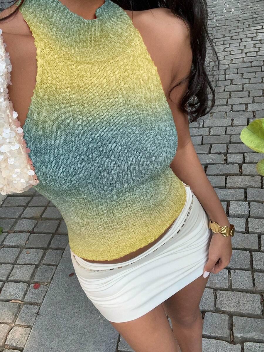 SELIANNE TOP ODKRYTE PLECY OMBRE S09__S