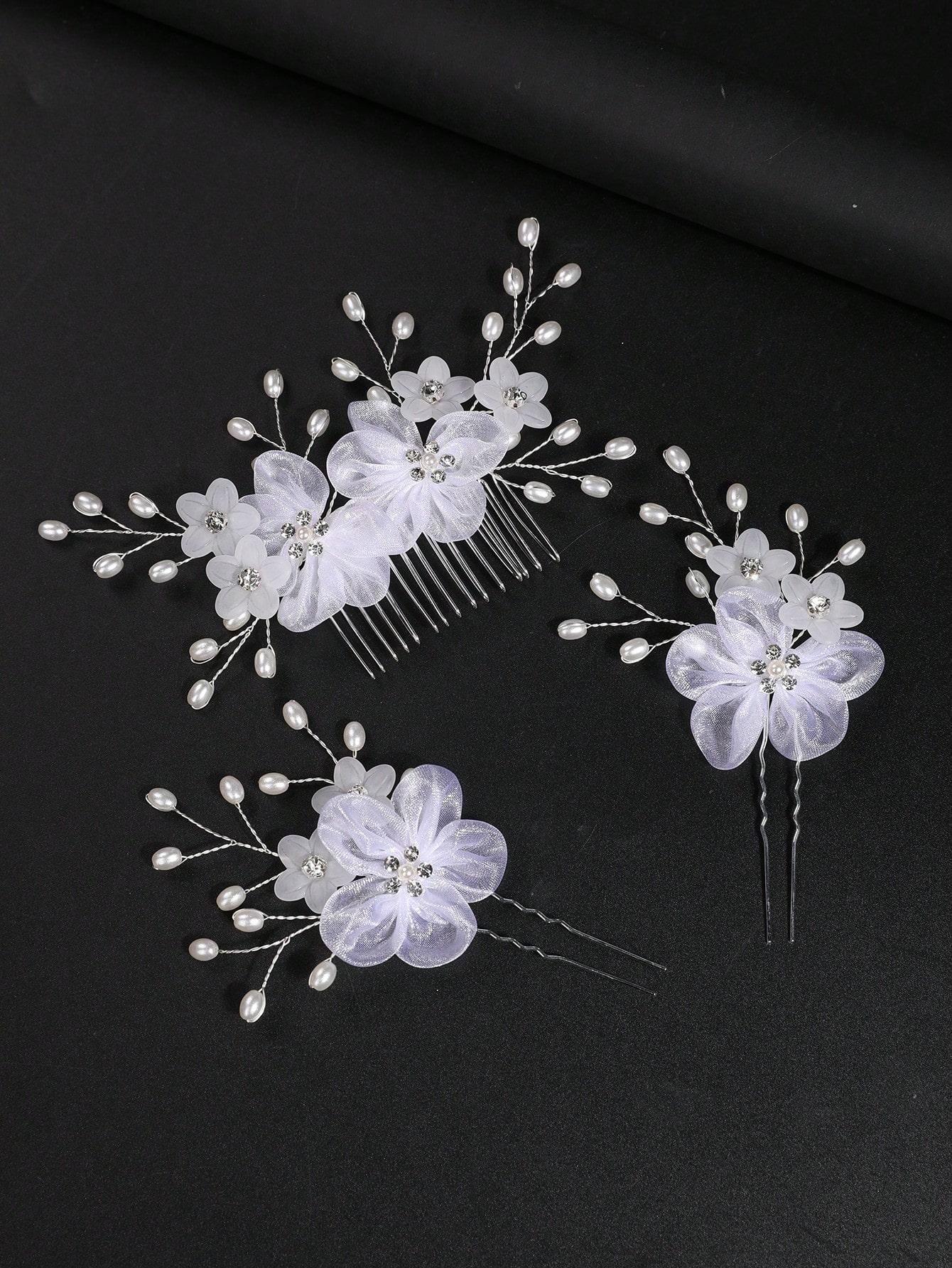 SHEIN WSUWKI DO WŁOSÓW 3-PACK S07