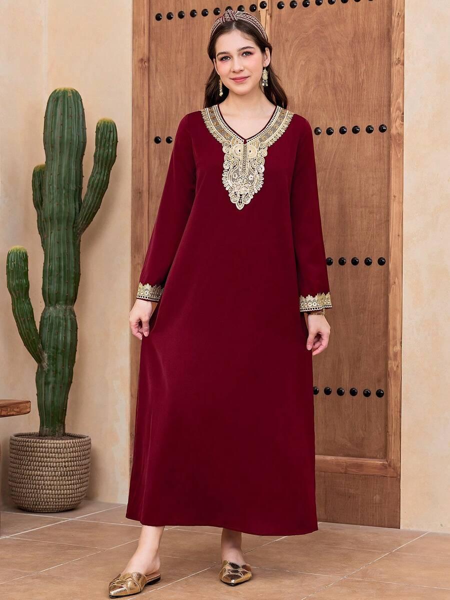 SHEIN CZERWONA MAXI SUKIENKA TIUL S06__162-166