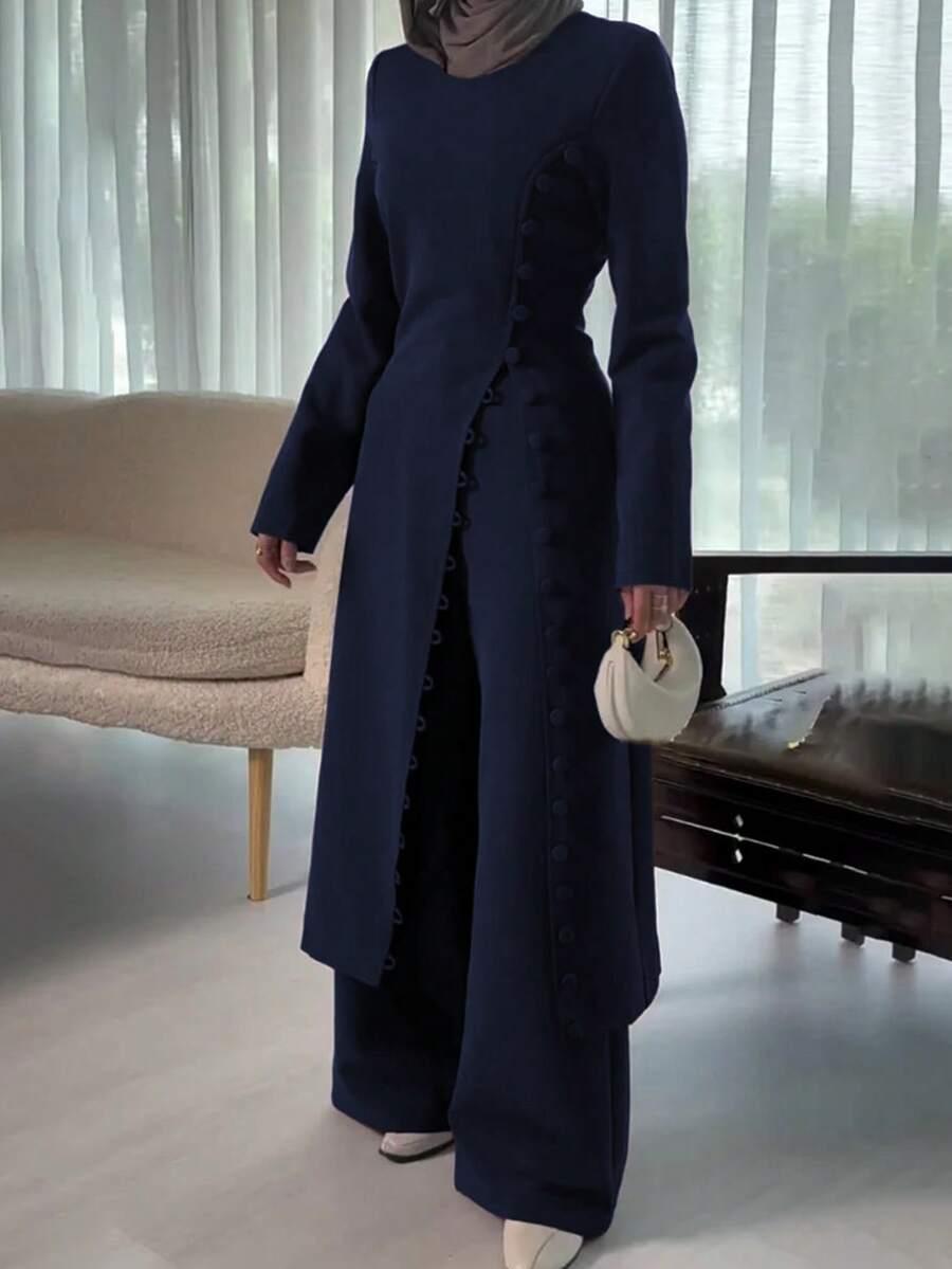 SHEIN SUKIENKA SPODNIE KOMPLET S06__M