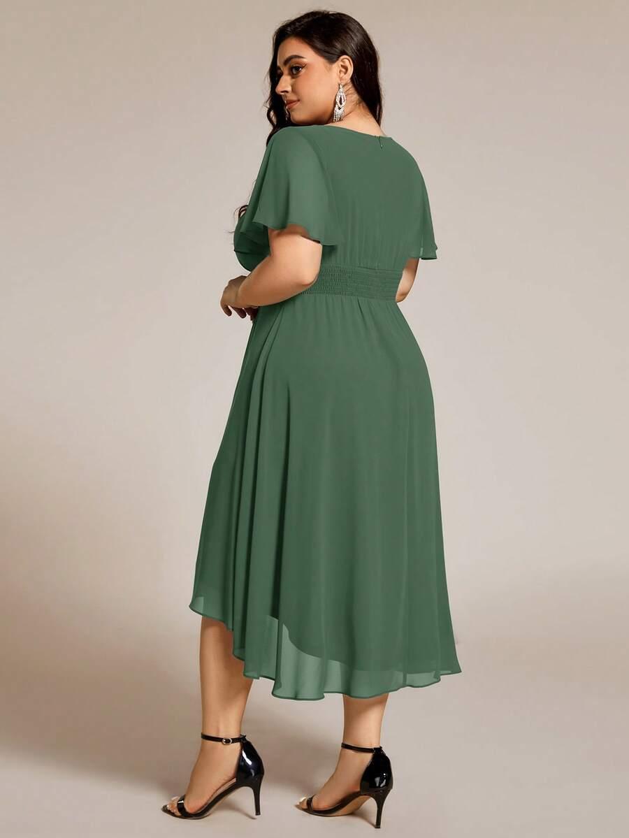 EVERPRETTY ZIELNA MIDI SUKIENKA S06__46