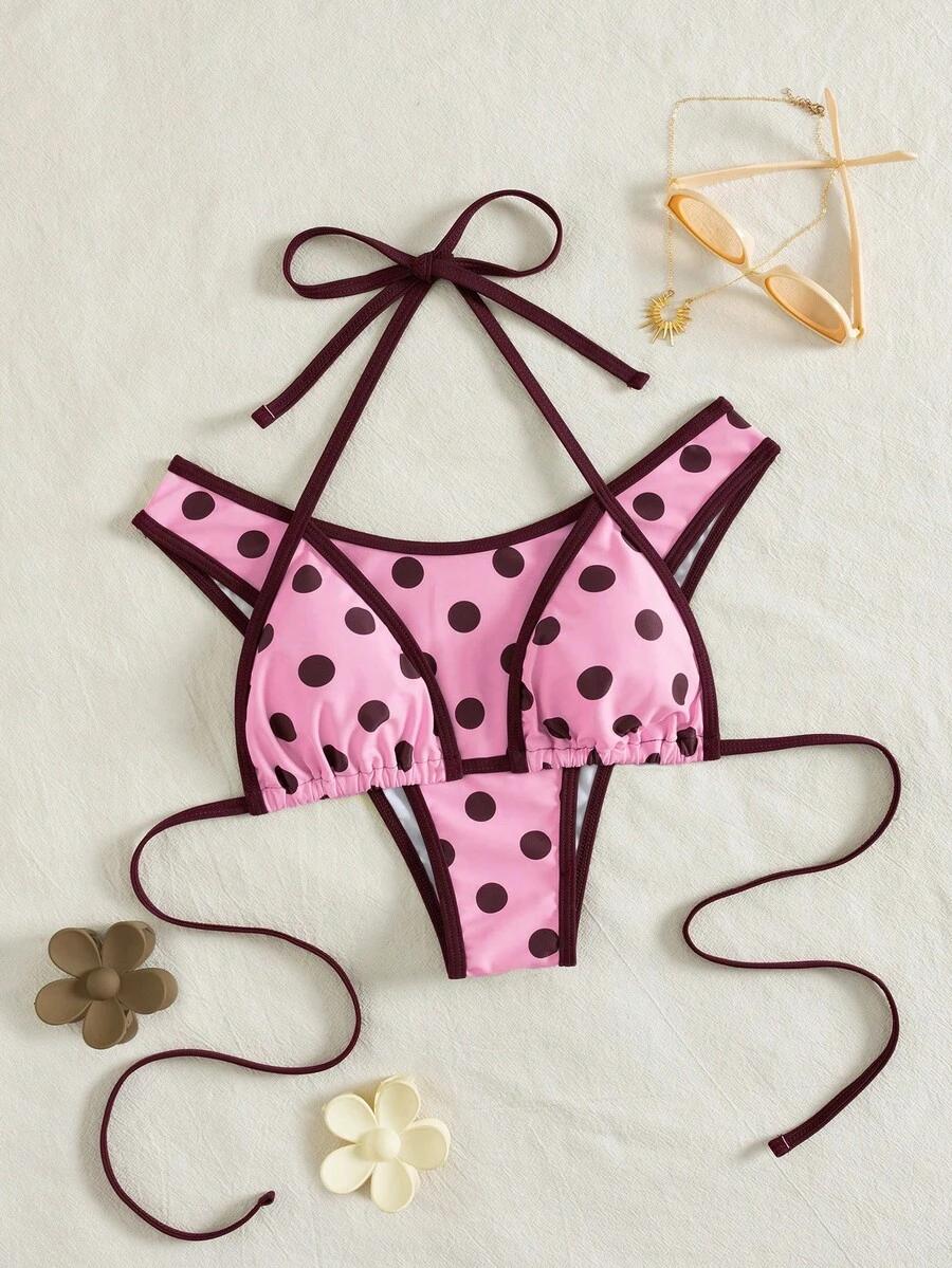 SHEIN DWUCZĘŚCIOWY STRÓJ KĄPIELOWY S09__M