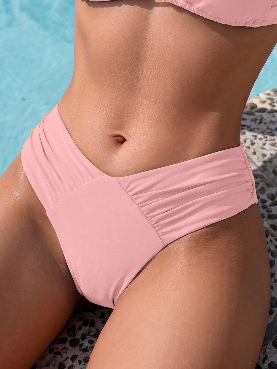 SWIM BASICS RÓŻOWY DÓŁ OD BIKINI S09__XL