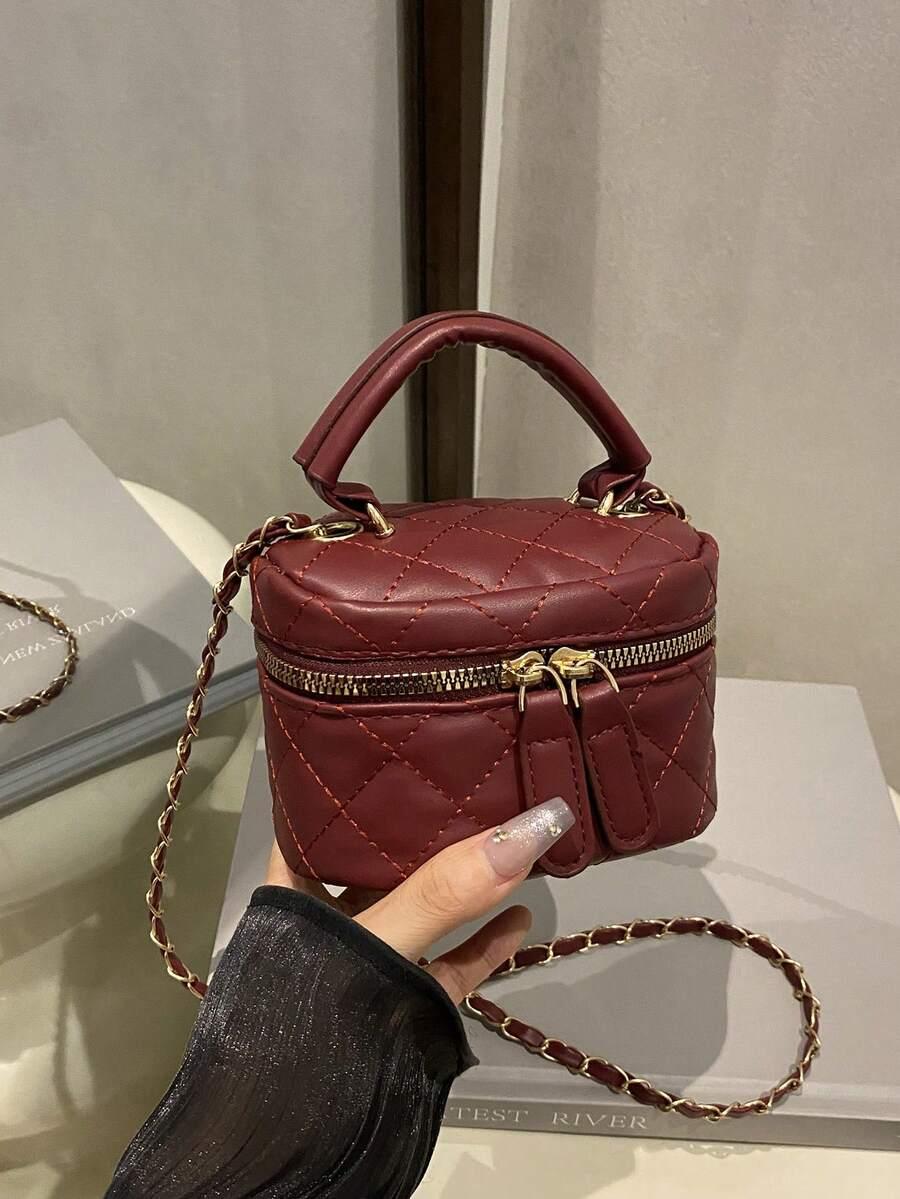 SHEIN BORDOWA MINI TOREBKA S07__9X9,5X13,5CM