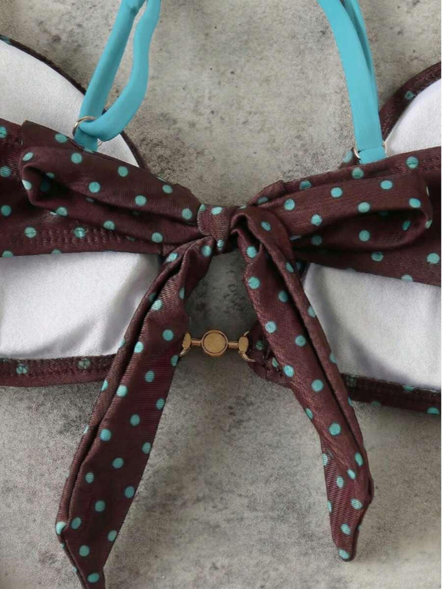 SHEIN DWUCZĘŚCIOWY STRÓJ KĄPIELOWY S09__M