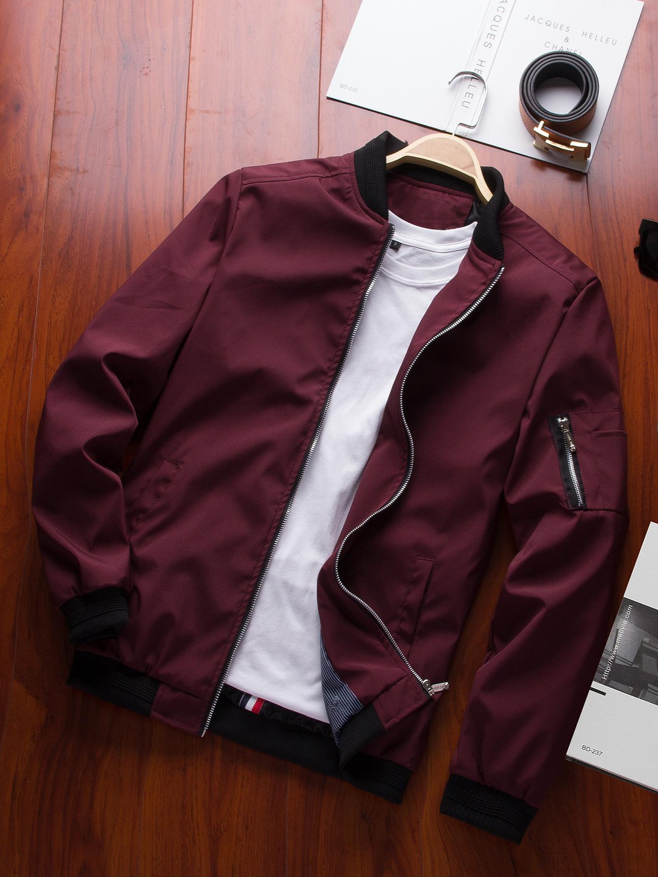 SHEIN BORDOWA KURTKA BOMBER PK01__L