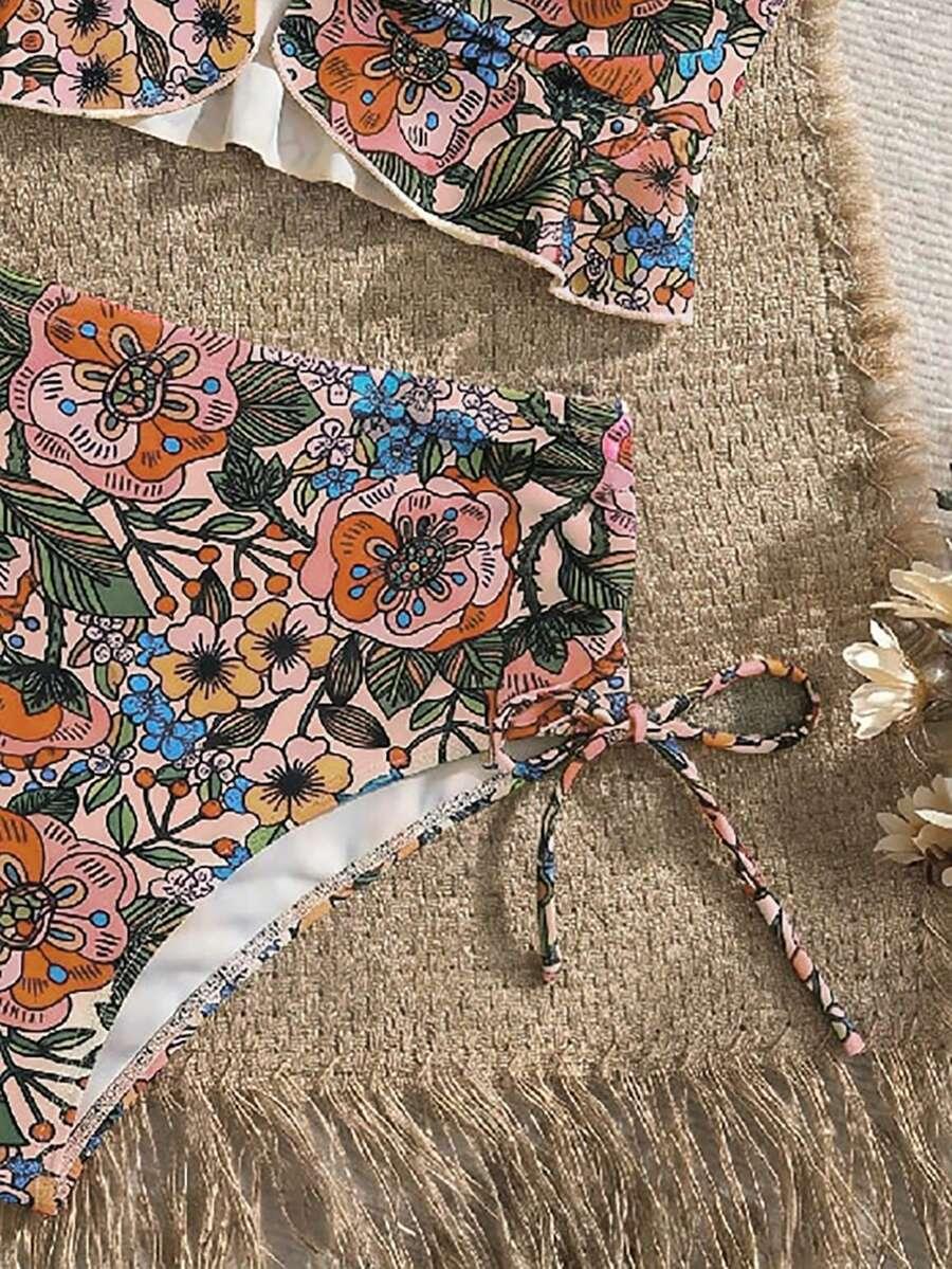 SHEIN DWUCZĘŚCIOWY STRÓJ KĄPIELOWY S09__XL
