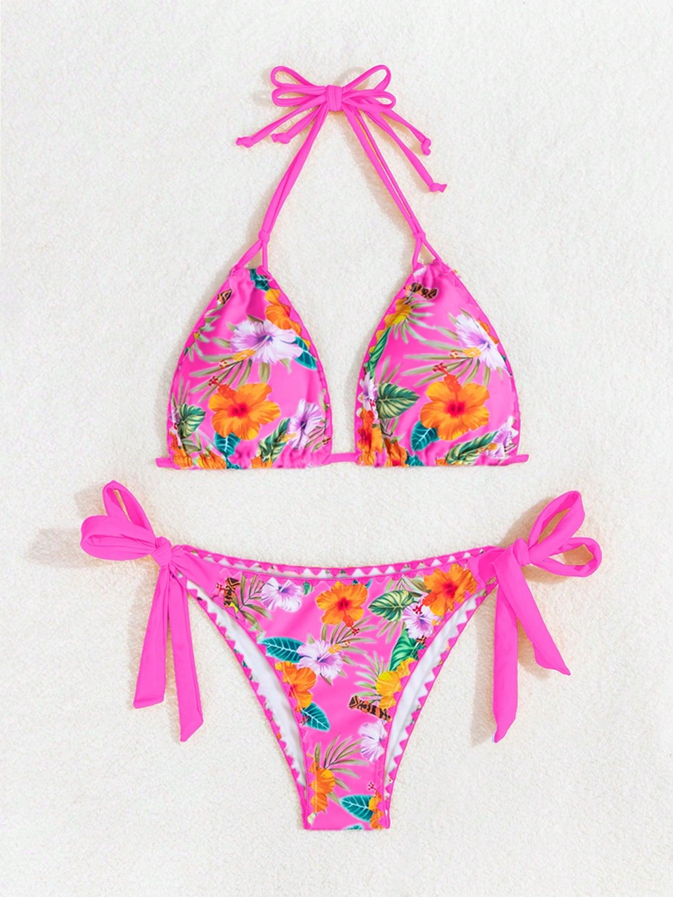 SHEIN DWUCZĘŚCIOWY STRÓJ KĄPIELOWY S09__S