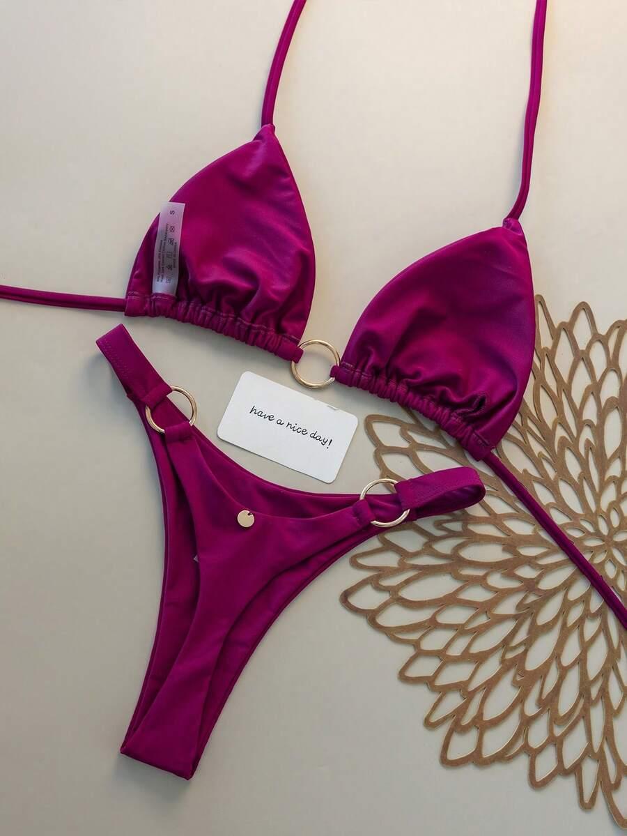 SHEIN DWUCZĘŚCIOWY STRÓJ KĄPIELOWY S09__XS