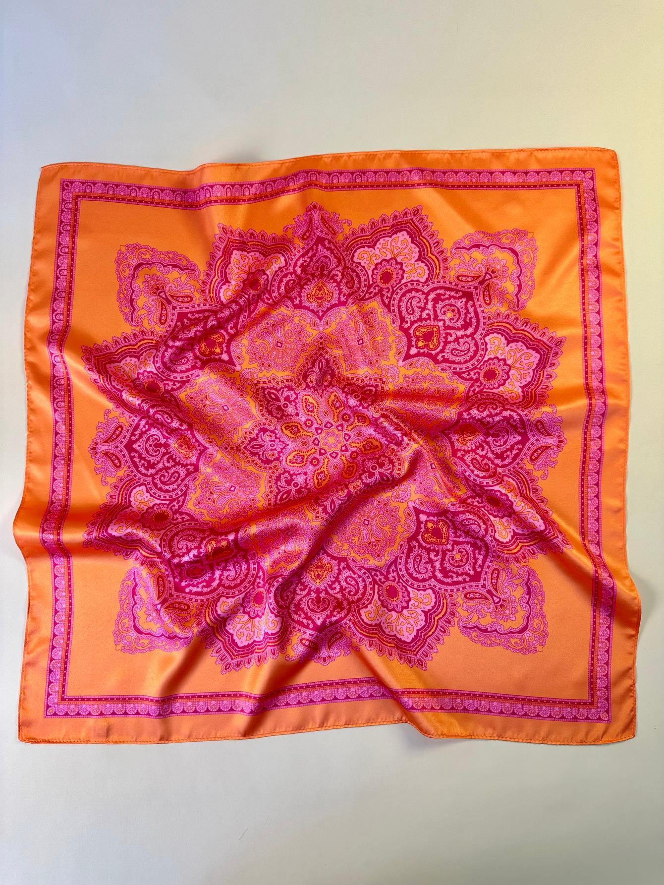 SHEIN CHUSTA NA GŁOWĘ PRINT S07__60X60