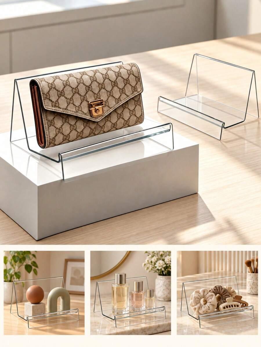 SHEIN PRZEZROCZYSTY STOJAK EKSPOZYTOR S07__10X10CM