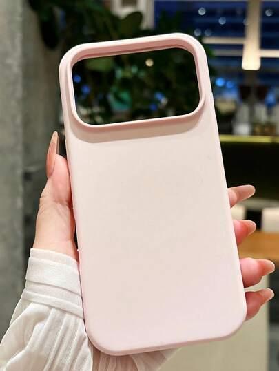 SHEIN RÓŻOWE ETUI NA TELEFON IPHONE 15 PRO S07