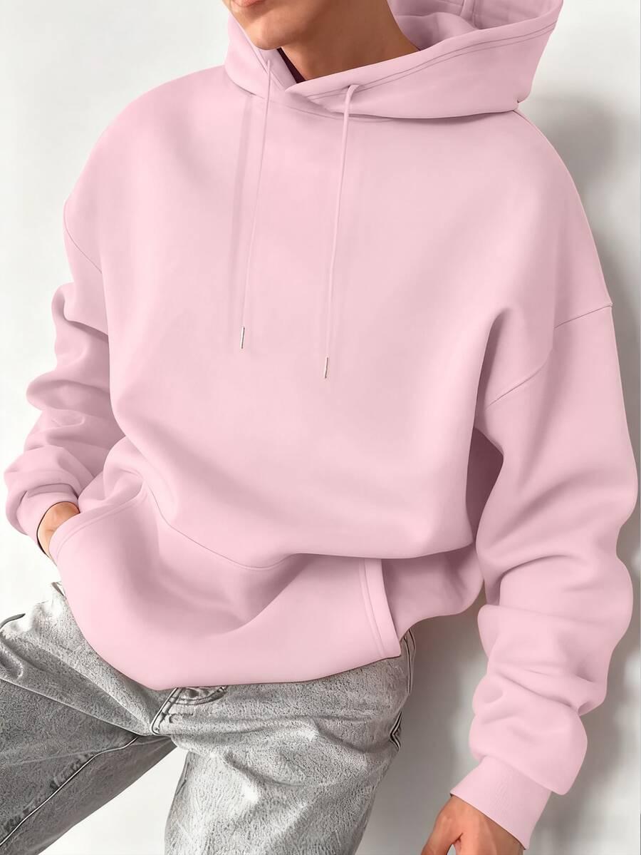 SHEIN RÓŻOWA BLUZA NADRUK S06__XL