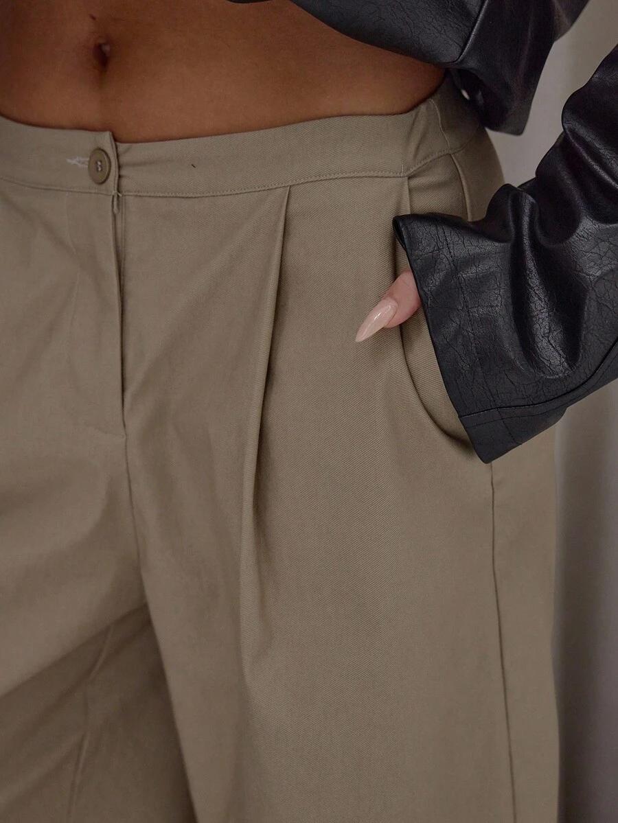 MUSERA BEŻOWE SPODENKI CASUAL S06__L