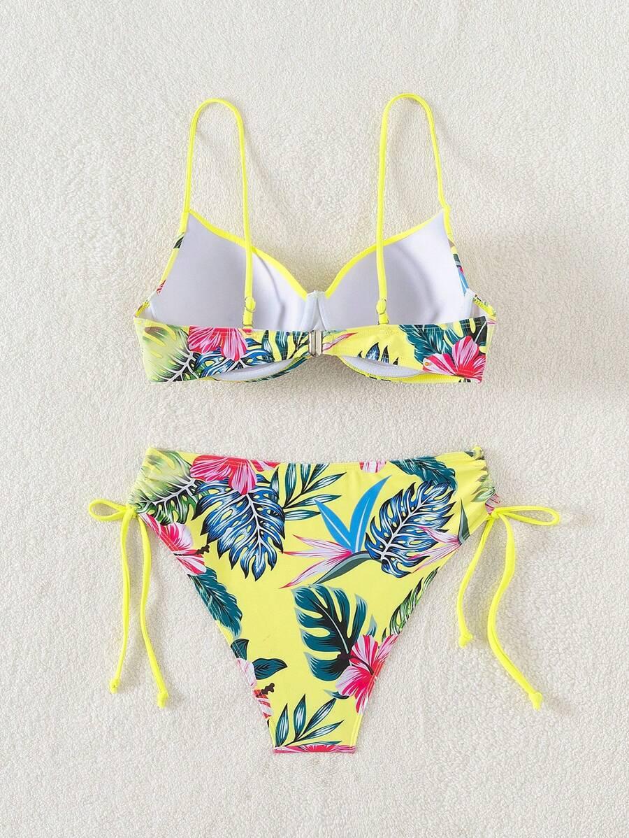 SHEIN DWUCZĘŚCIOWY STRÓJ KĄPIELOWY S09__M