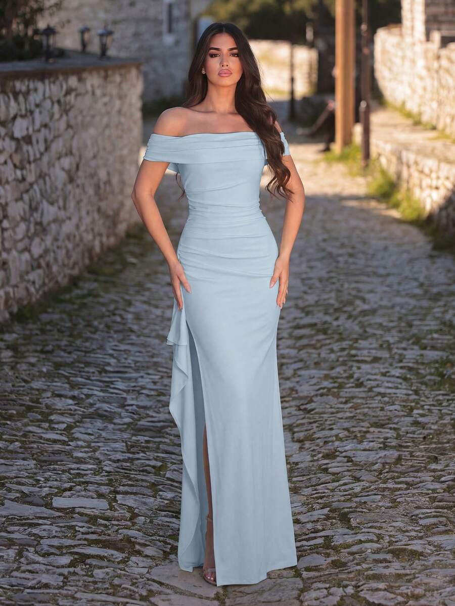 FAERIESTY NIEBIESKA MAXI SUKIENKA ODKRYTE RAMIONA S06__S