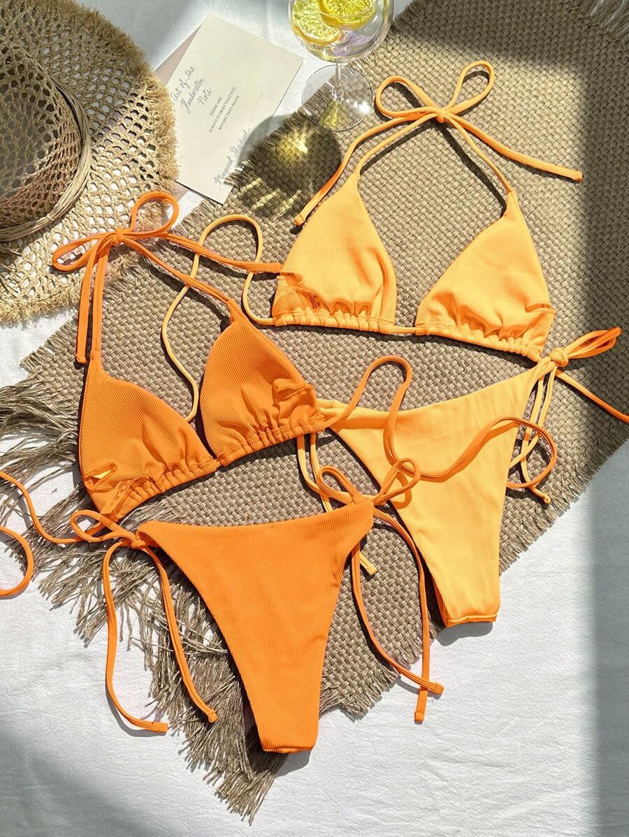 SHEIN DWUCZĘŚCIOWY STRÓJ KĄPIELOWY 2-PACK S09__S