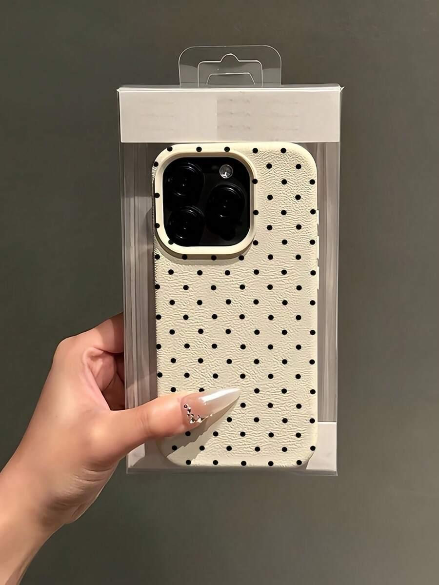 SHEIN ETUI PLECKI WZÓR GROSZKI IPHONE 17 PRO MAX S07