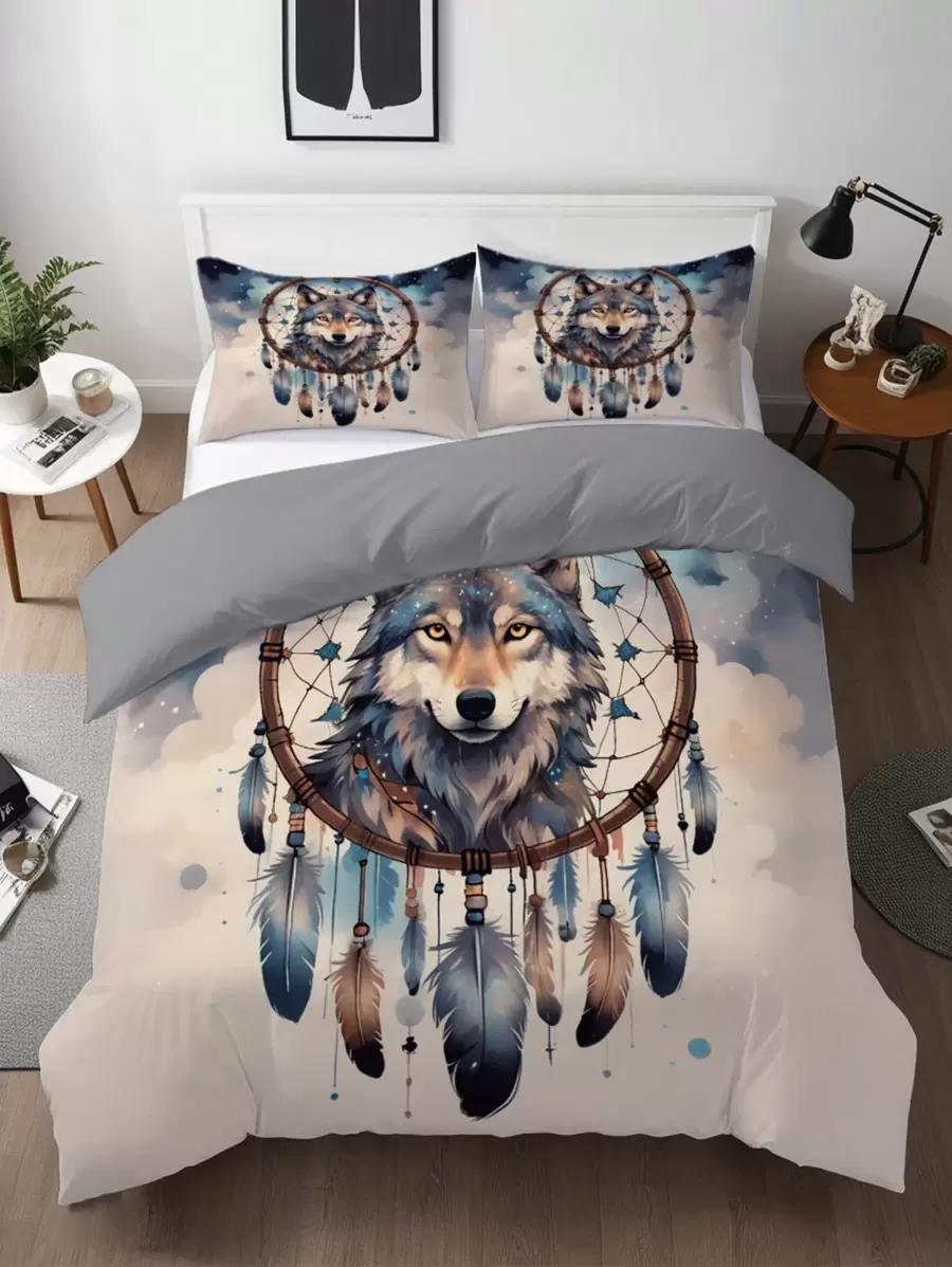 SHEIN KOMPLET POŚCIELI KOŁDRA PODUSZKI S07__240X220